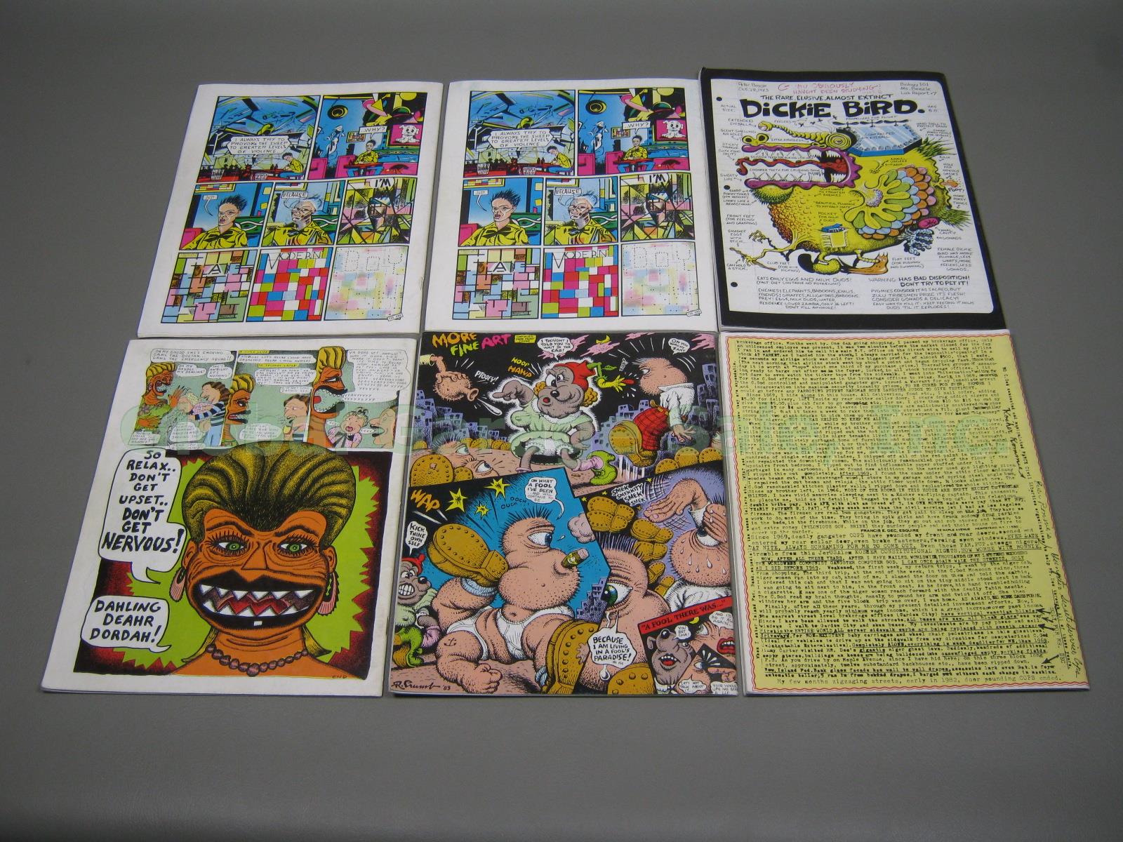 1-28 Weirdo Comic Lot R Crumb Last Gasp 1981-1993 Some 1st 2nd Print Reprints NR 4