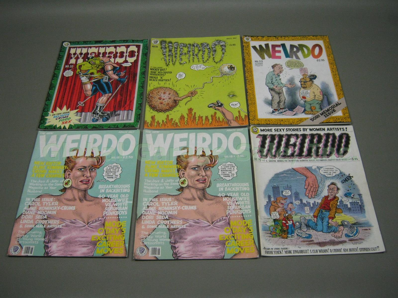 1-28 Weirdo Comic Lot R Crumb Last Gasp 1981-1993 Some 1st 2nd Print Reprints NR 7