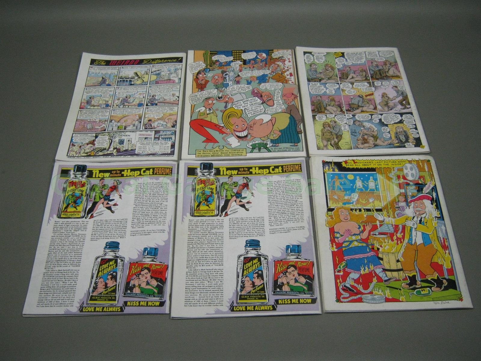 1-28 Weirdo Comic Lot R Crumb Last Gasp 1981-1993 Some 1st 2nd Print Reprints NR 8