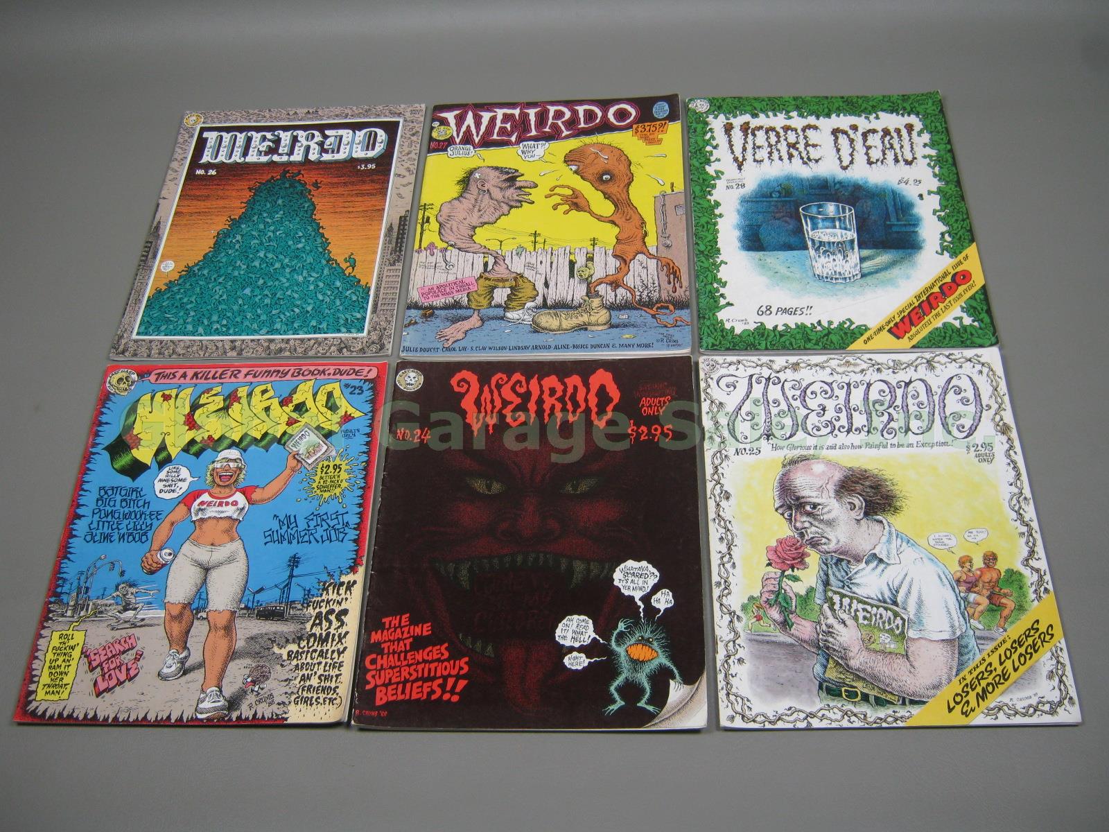 1-28 Weirdo Comic Lot R Crumb Last Gasp 1981-1993 Some 1st 2nd Print Reprints NR 9