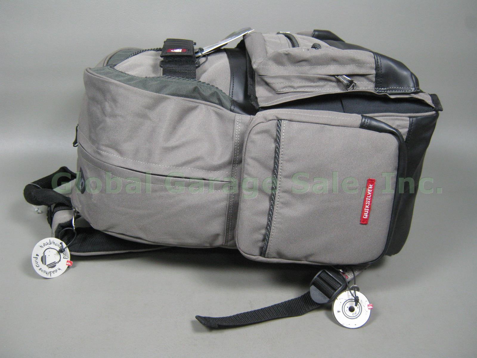 Rare NWT NOS Quiksilver City Pack Skate Bag Backpack Manufacturer Sample No Res! 2