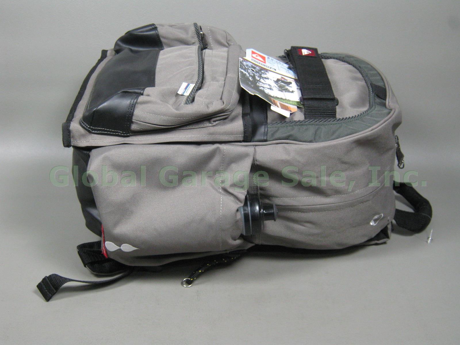 Rare NWT NOS Quiksilver City Pack Skate Bag Backpack Manufacturer Sample No Res! 5