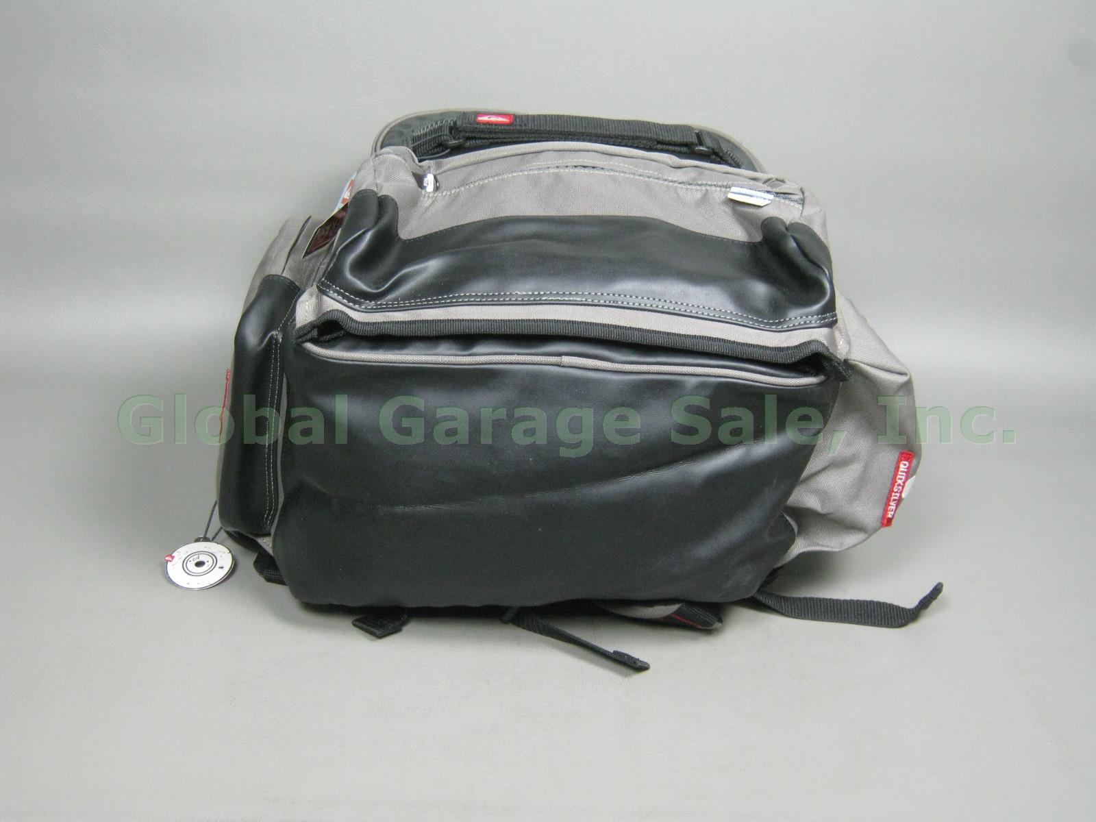 Rare NWT NOS Quiksilver City Pack Skate Bag Backpack Manufacturer Sample No Res! 7