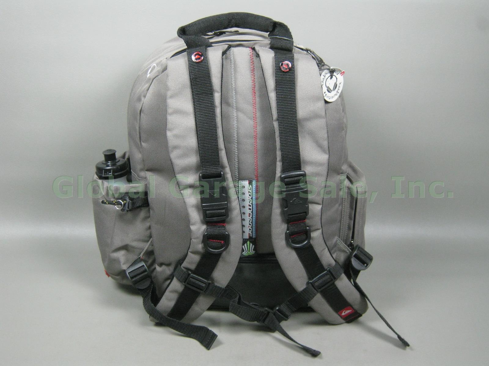 Rare NWT NOS Quiksilver City Pack Skate Bag Backpack Manufacturer Sample No Res! 9