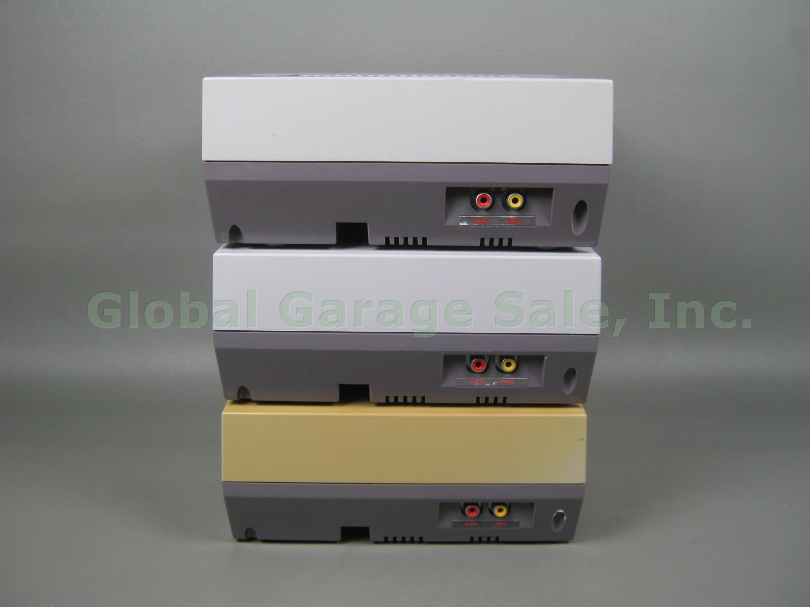 Nintendo NES Game Console Advantage Joystick Zapper Gun Controller Lot Bundle NR 3