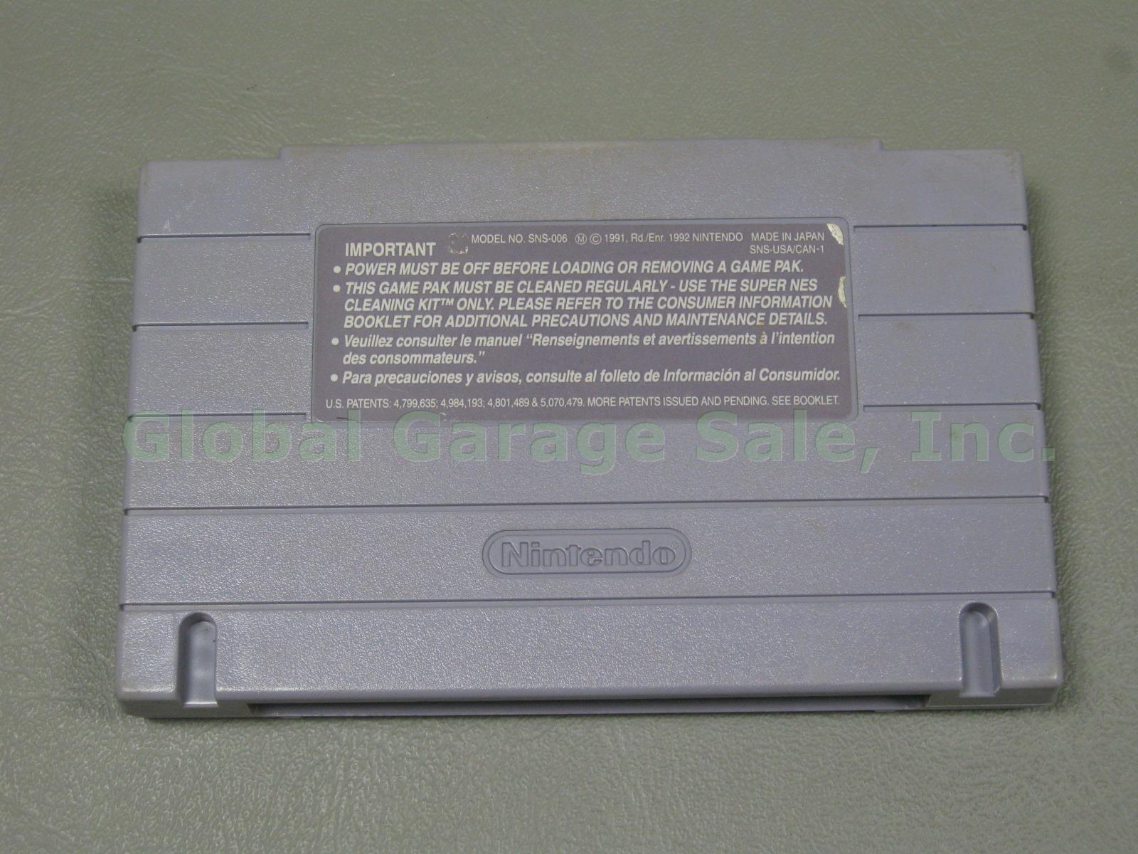 2 Super Nintendo SNES Game Cart Lot Battletoads In Battlemaniacs Axelay + Manual 2