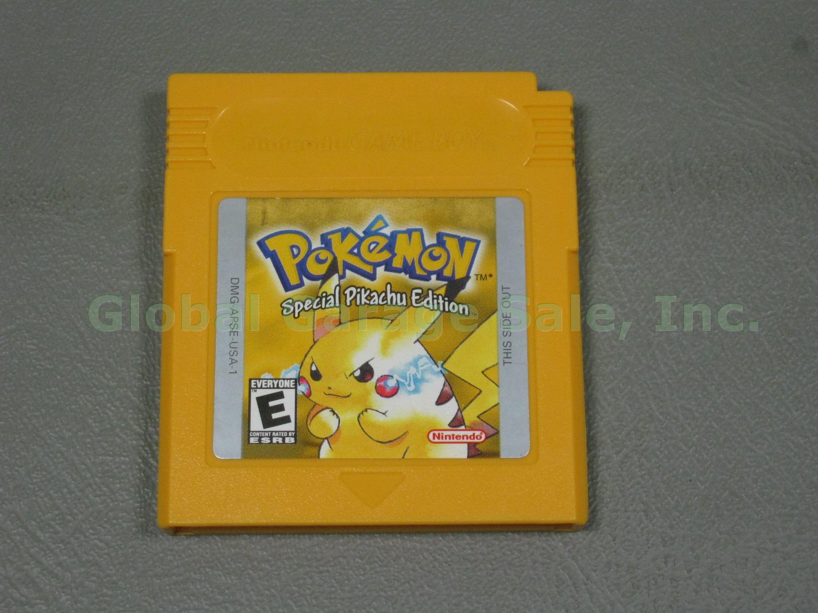 Nintendo Gameboy Game Pokemon Special Pikachu Edition Yellow Version + Box Guide 1
