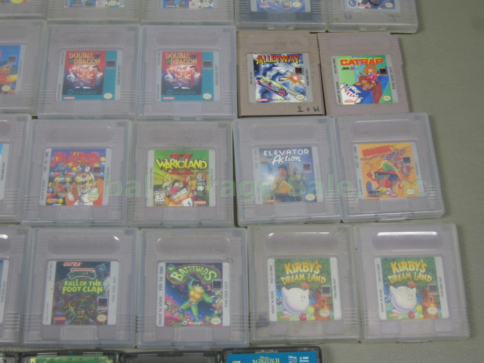68 Gameboy Color Game Lot Mega Man Castlevania Super Mario Land Lil Monsters RPG 3
