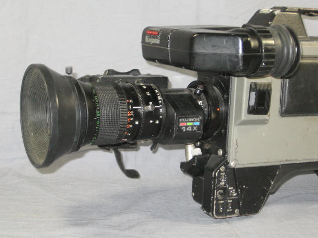 Ikegami HL-79E Broadcast Video Camera Fujinon 14x9 Lens 1