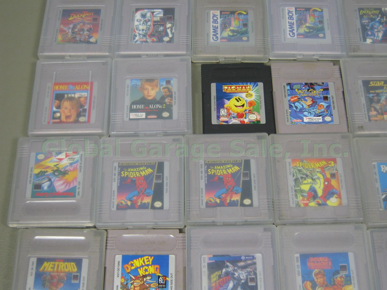 68 Gameboy Color Game Lot Mega Man Castlevania Super Mario Land Lil Monsters RPG 4