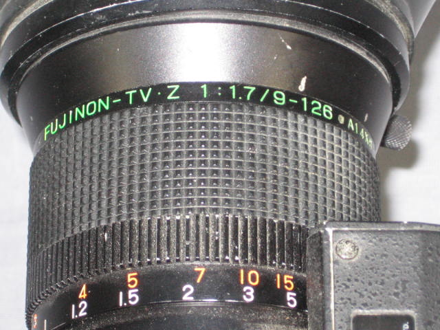 Ikegami HL-79E Broadcast Video Camera Fujinon 14x9 Lens 8