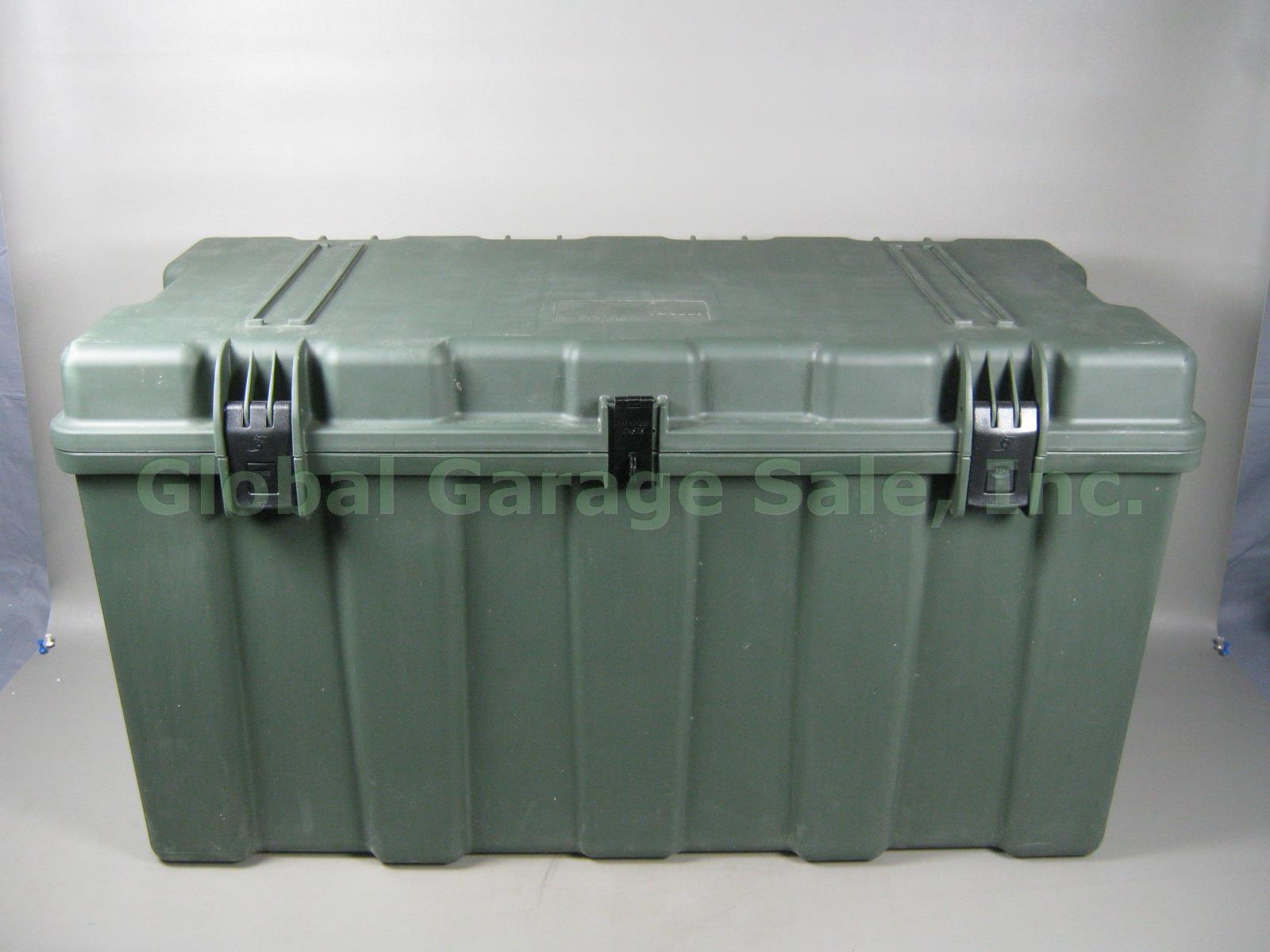 NEW Pelican Hardigg TL 500i US Army Military Foot Locker Trunk With 2 Trays  NR!