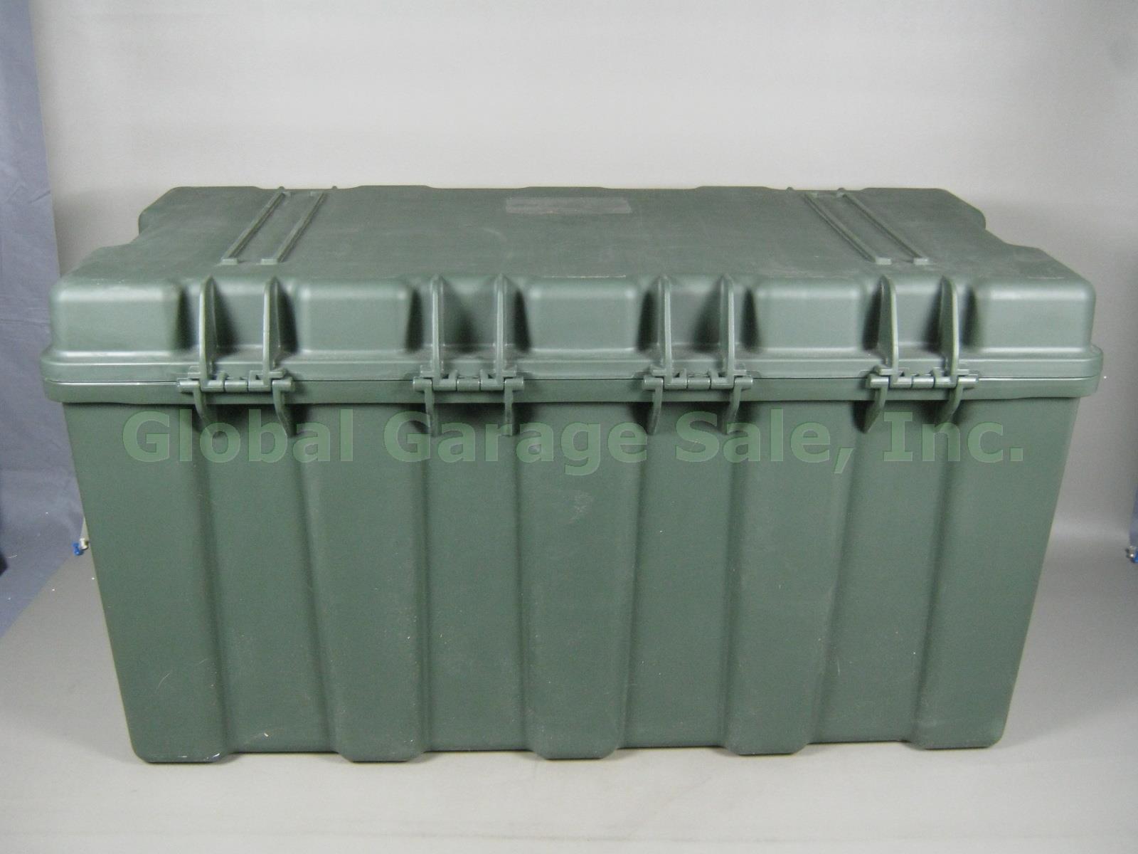 NEW Pelican Hardigg TL 500i US Army Military Foot Locker Trunk With 2 Trays NR! 5