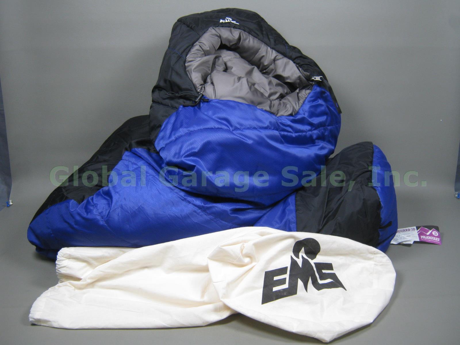 NEW Womens Eastern Mountain Sports EMS Boreal 20 Degree Mummy Sleeping Bag Left