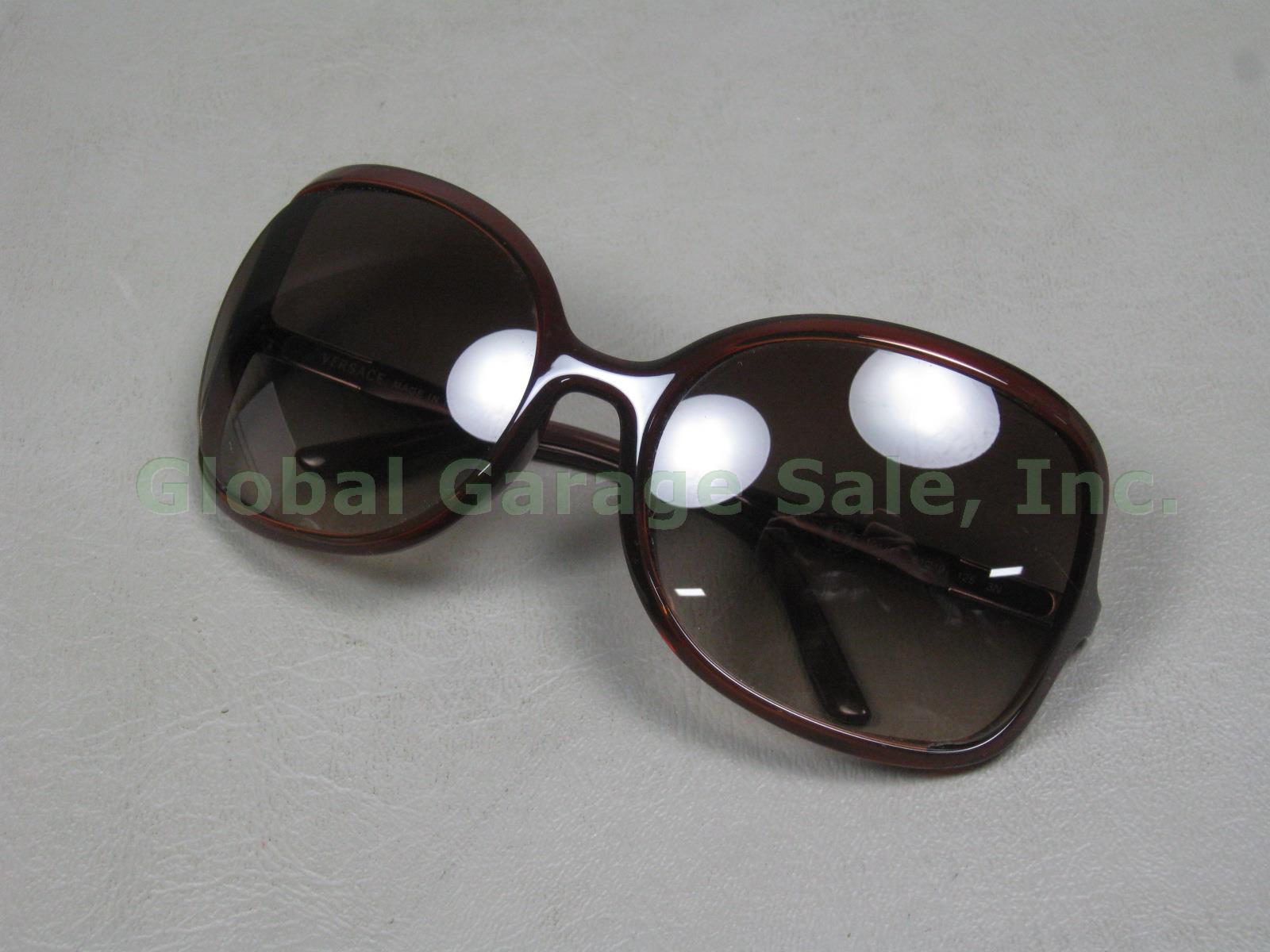 Womens NOS Versace MOD VE 4174 101/13 61 19 125 3N Sunglasses W/ Case Box Bundle 1