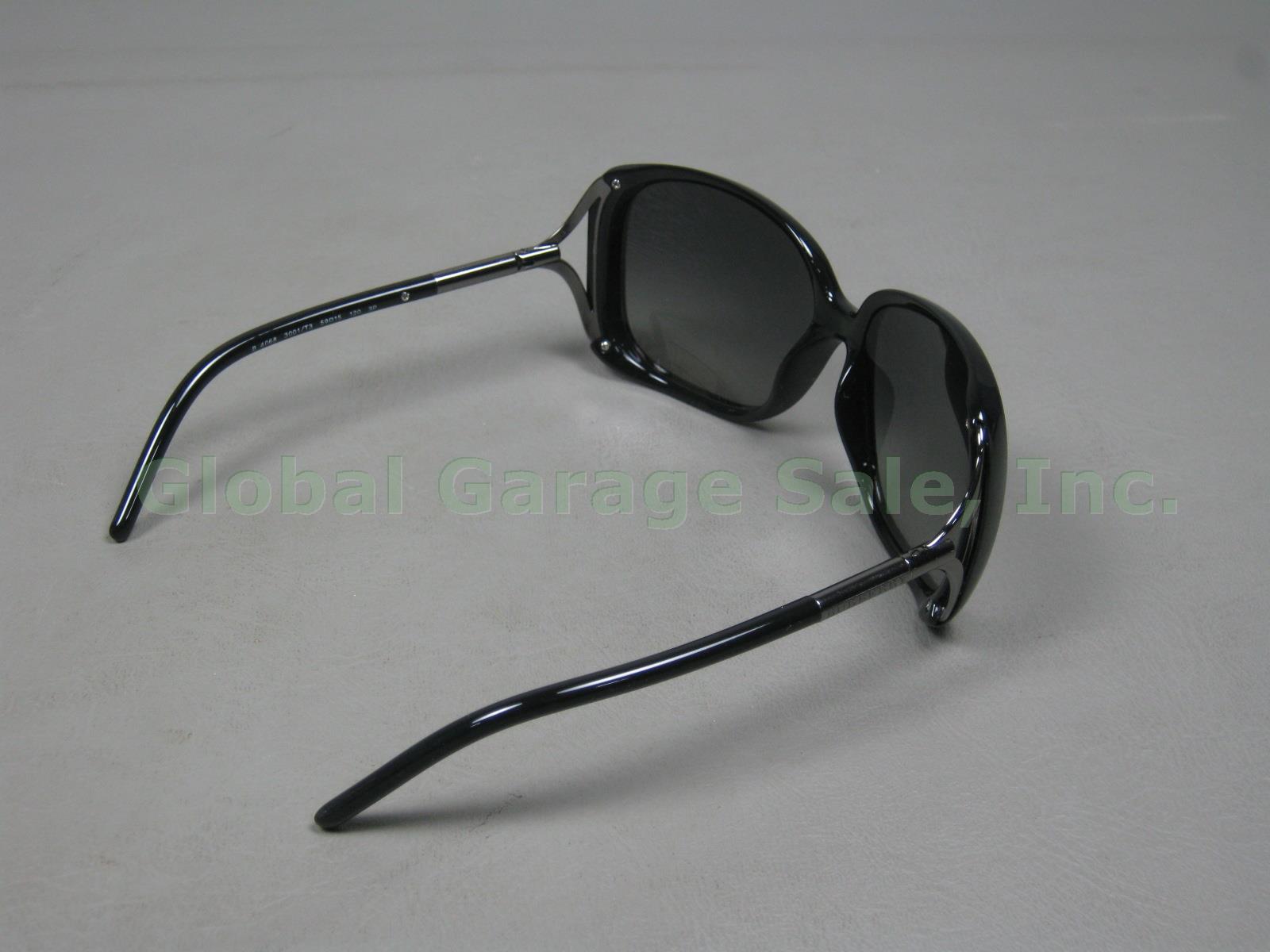 Womens NOS Burberry B 4068 3001/T3 59 15 120 3P Polarized Sunglasses 3