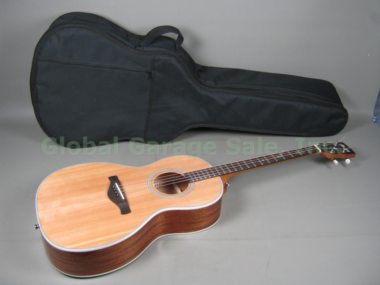 Ibanez AVT1-NT 4 String Artwood Vintage Tenor Acoustic Guitar + Gig Bag Exc Cond
