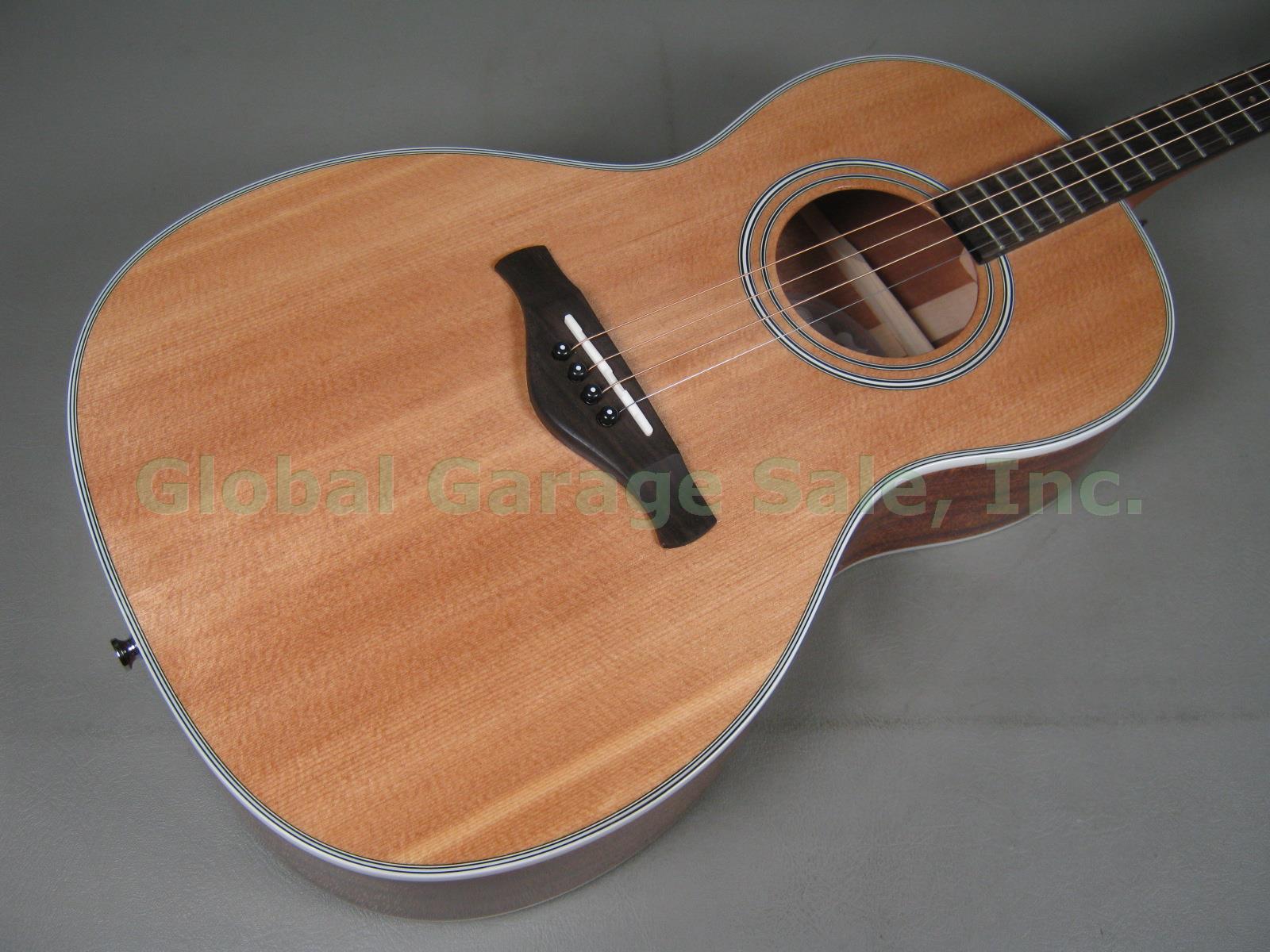 Ibanez AVT1-NT 4 String Artwood Vintage Tenor Acoustic Guitar + Gig Bag Exc Cond 1