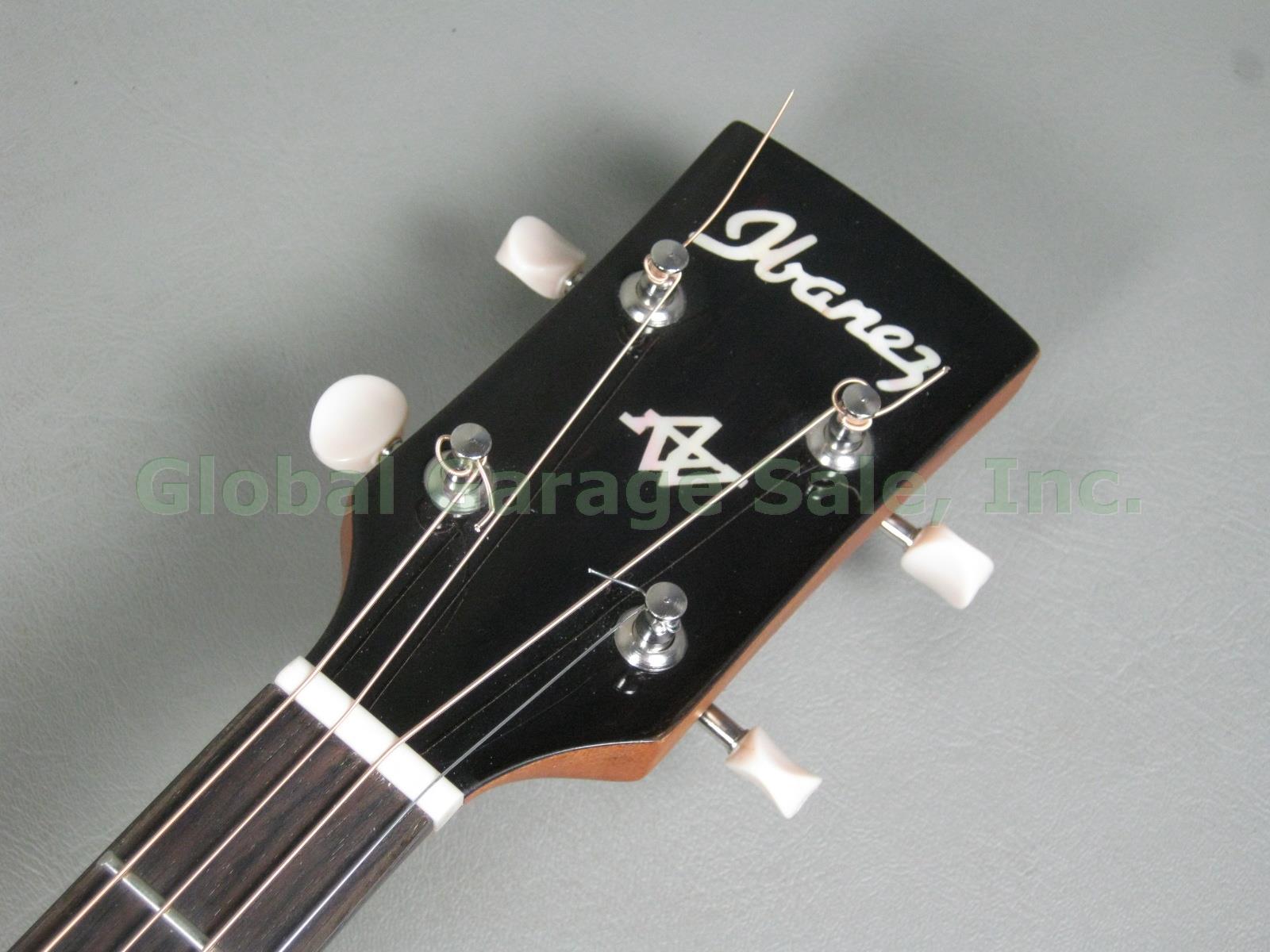 Ibanez AVT1-NT 4 String Artwood Vintage Tenor Acoustic Guitar + Gig Bag Exc Cond 2