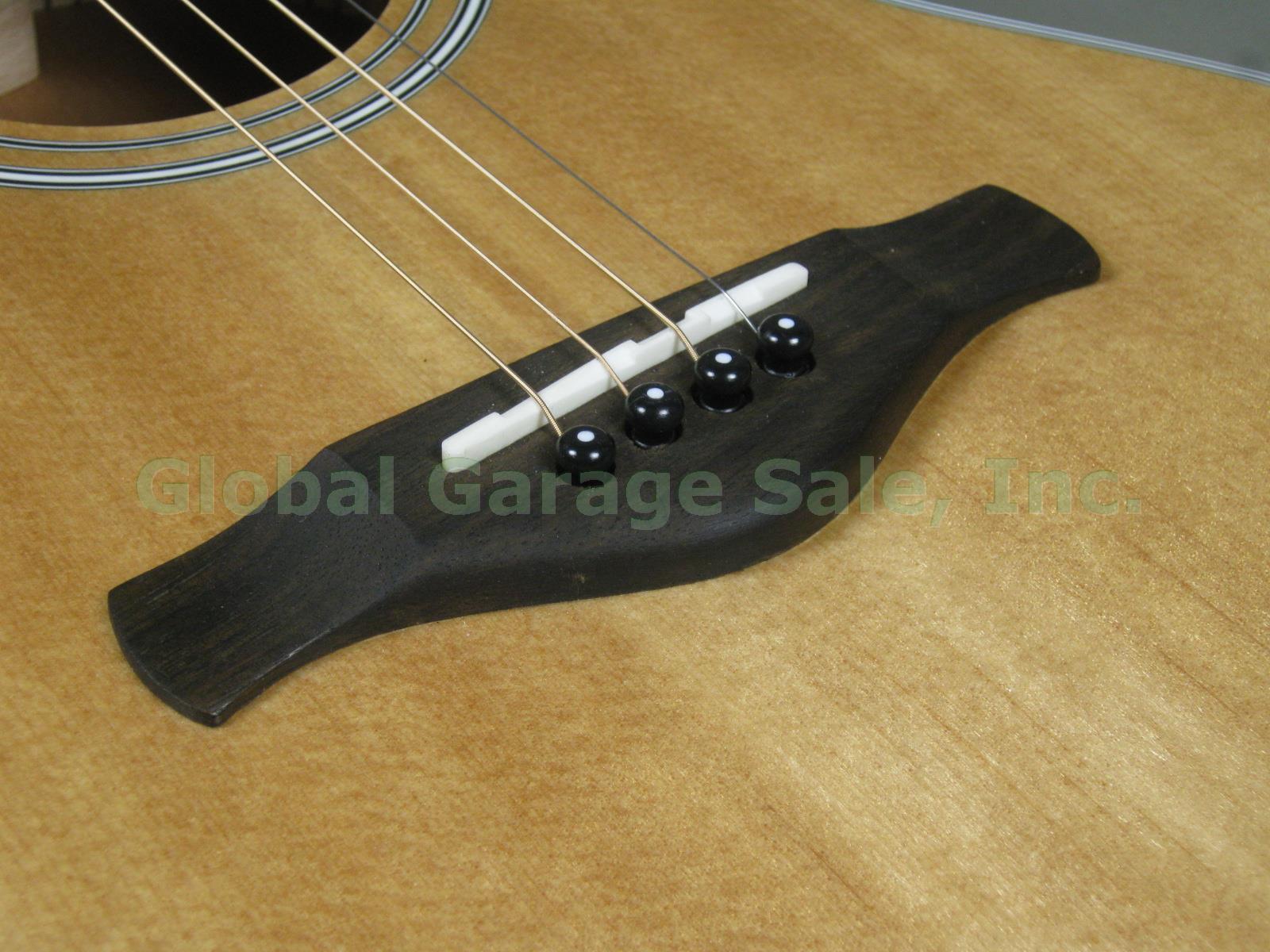 Ibanez AVT1-NT 4 String Artwood Vintage Tenor Acoustic Guitar + Gig Bag Exc Cond 5