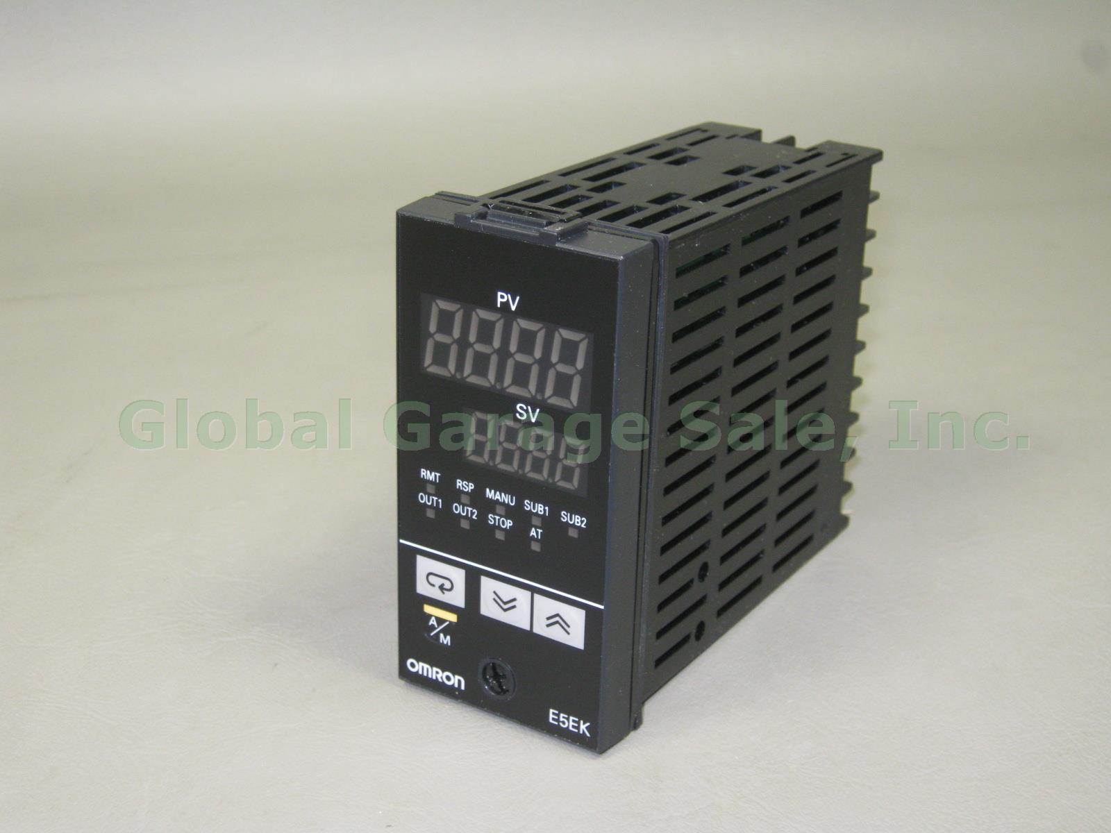 New Omron E5EK-AA2-500 Digital Controller Multi-Range Input 100-240V AC Volts NR 1