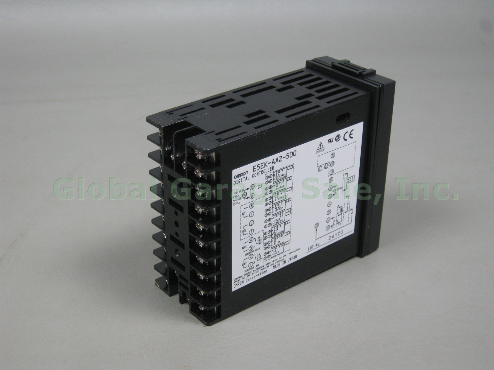 New Omron E5EK-AA2-500 Digital Controller Multi-Range Input 100-240V AC Volts NR 2
