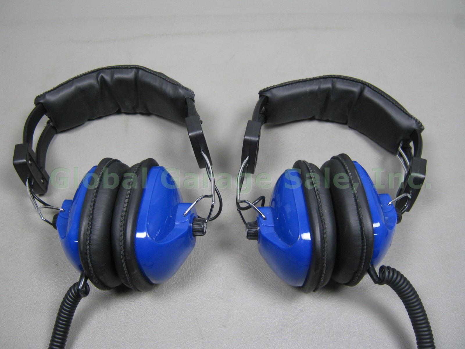Uniden BC92XLT Handheld Scanner Radio + 2 NASCAR Racing TP60 Headphones Headsets 8
