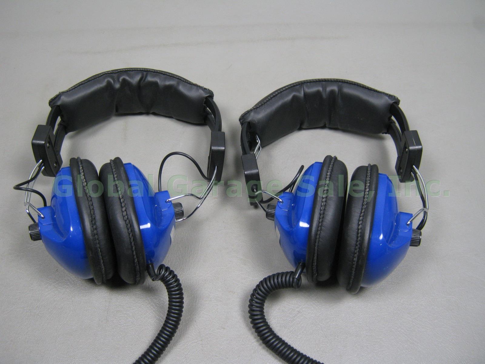 Uniden BC92XLT Handheld Scanner Radio + 2 NASCAR Racing TP60 Headphones Headsets 9