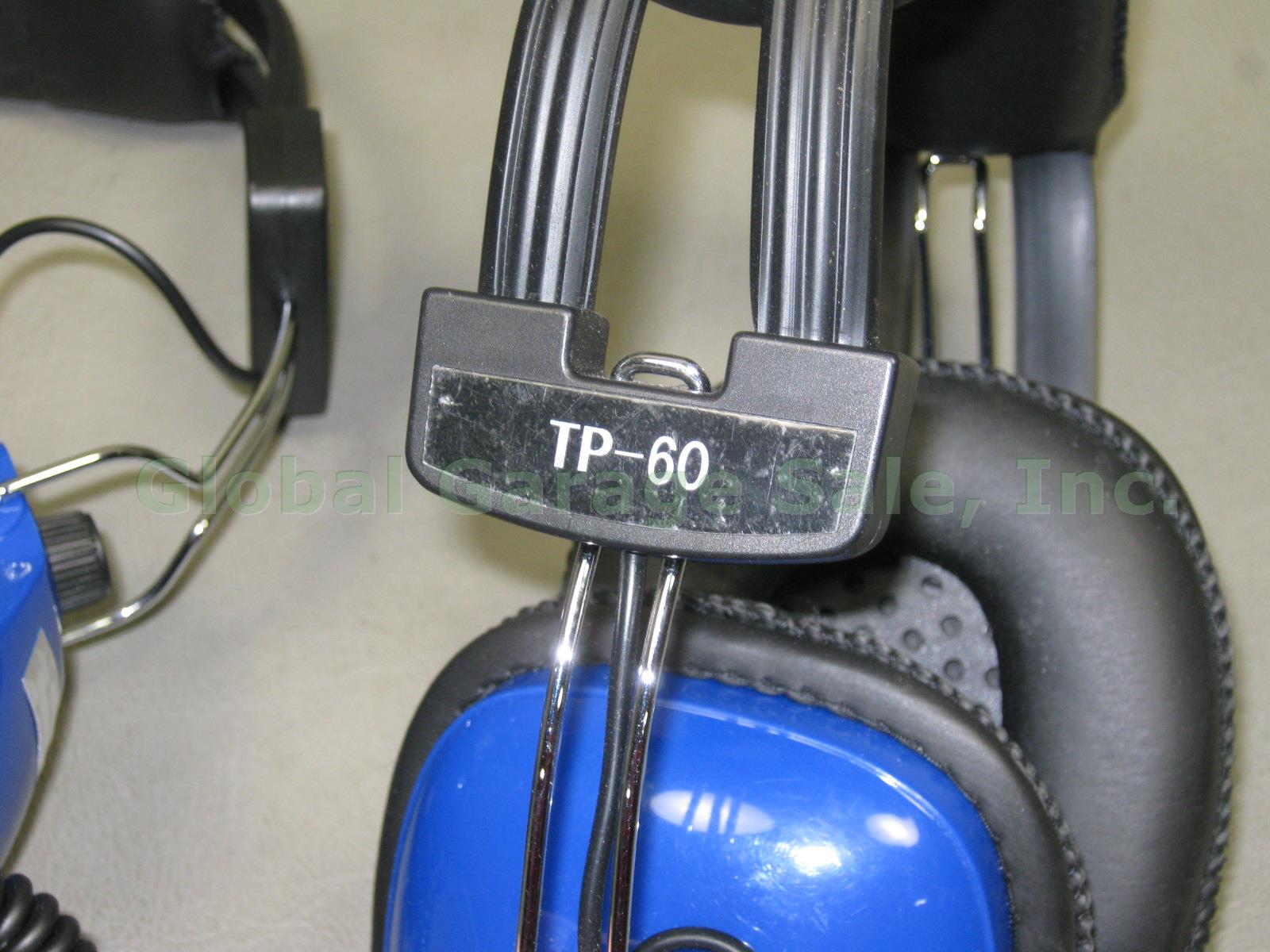 Uniden BC92XLT Handheld Scanner Radio + 2 NASCAR Racing TP60 Headphones Headsets 10