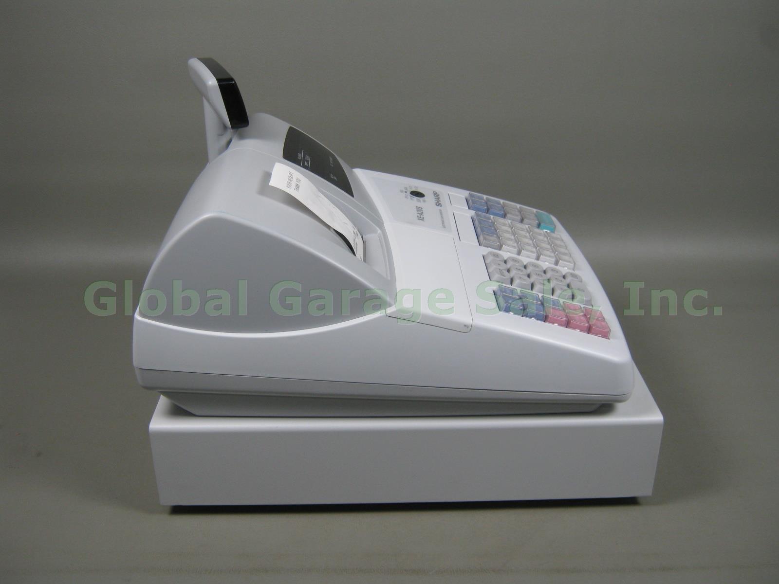 Sharp XE-A20S Electronic POS Cash Register Software CD USB Cable Manual + Bundle 6