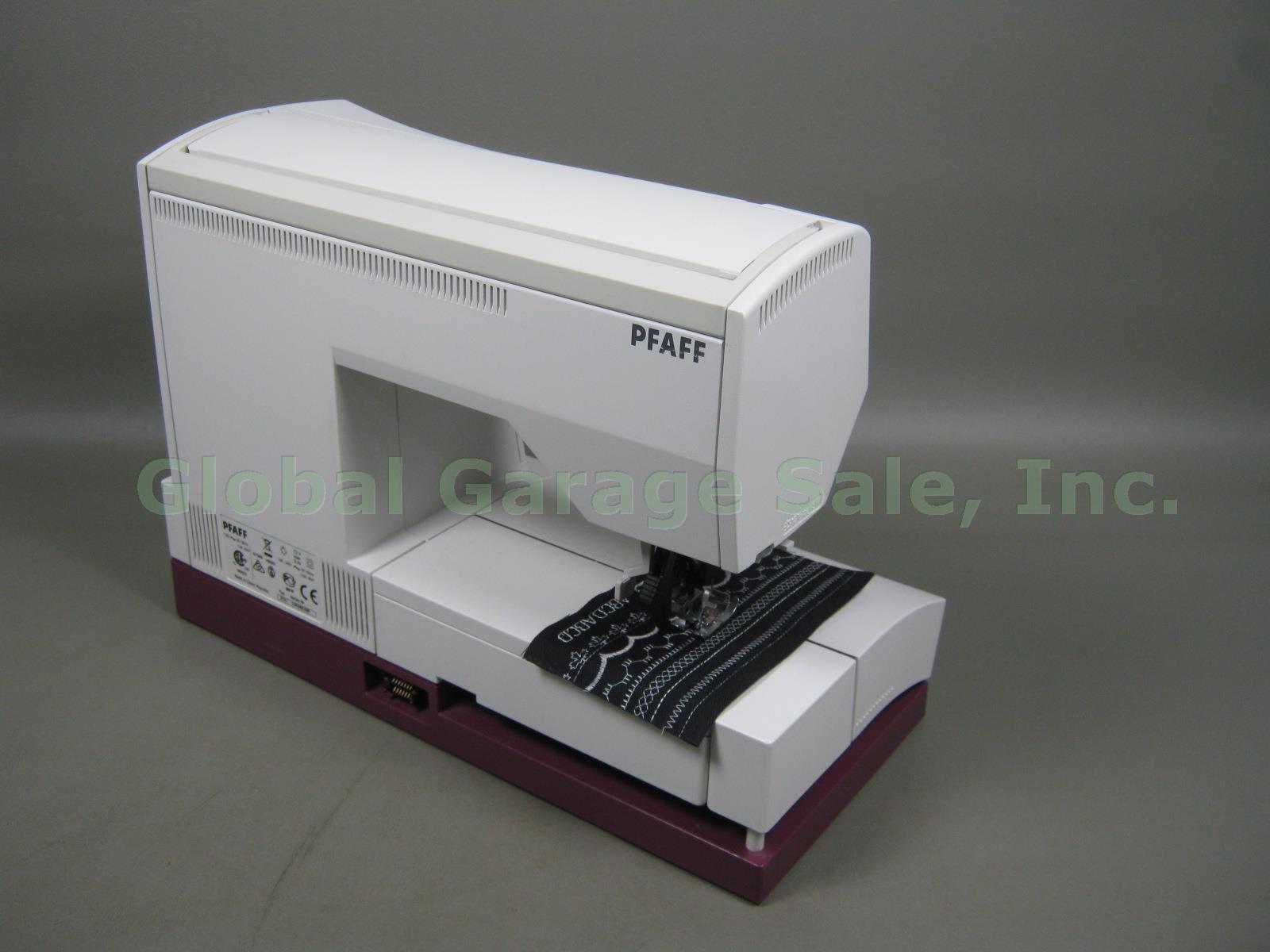 Pfaff Creative 2170 Sewing Machine RA 3021A Embroidery Unit Creative Card Bundle 5