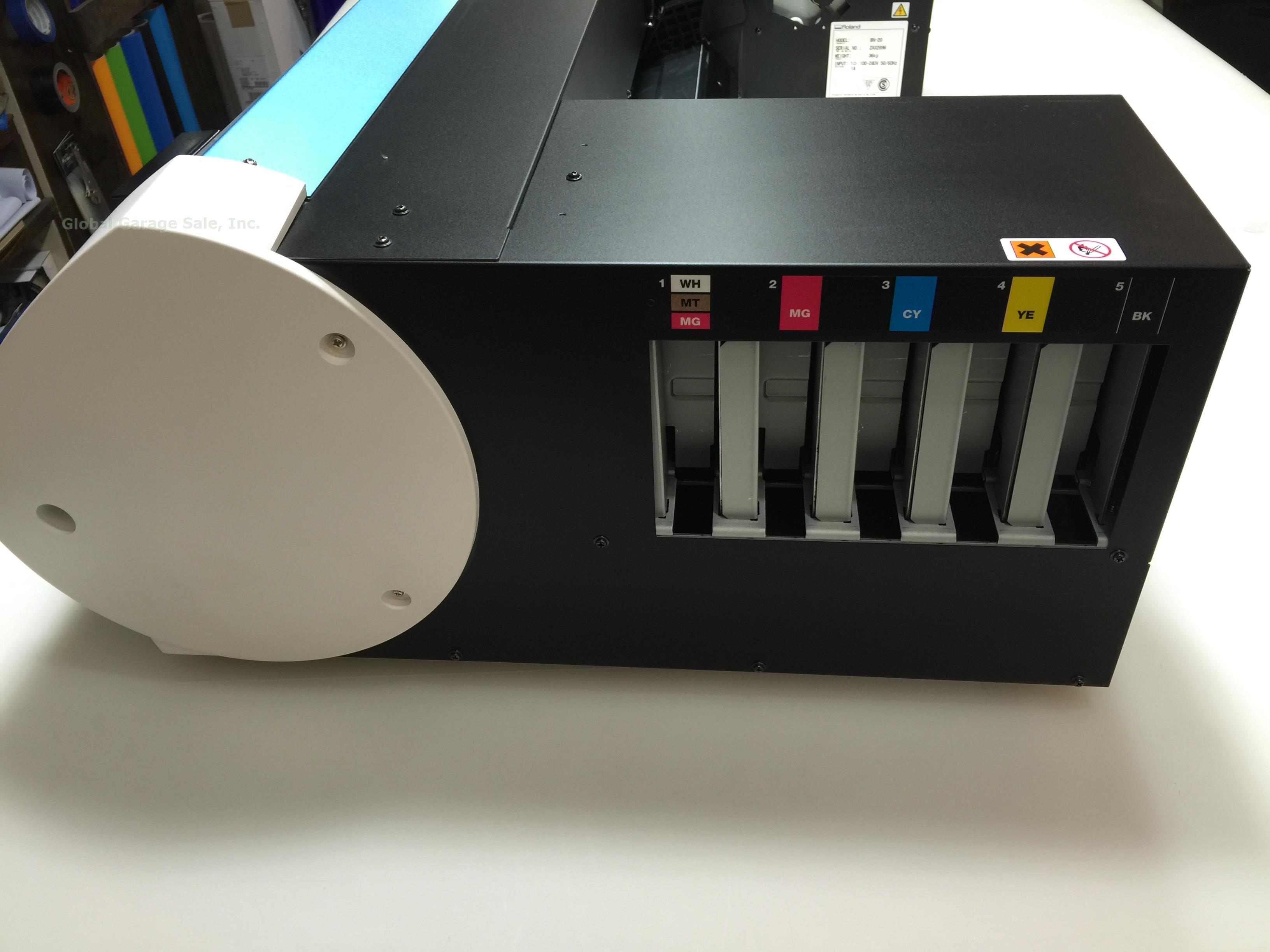 Roland BN-20 VersaStudio Sign Maker Desktop Inkjet Wide Format Plotter Printer 7