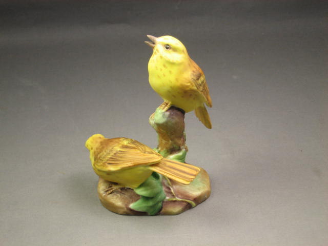 Royal Worcester Bird Figurine Yellow Hammers #3377 NR 1
