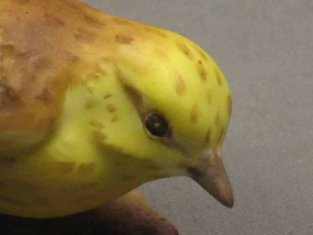 Royal Worcester Bird Figurine Yellow Hammers #3377 NR 3