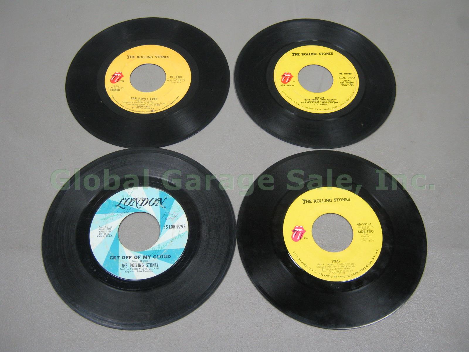 HUGE 45 Record Lot 500+ 50s-80s Elvis Presley Beatles Rock DJ Copy Promo Single 4