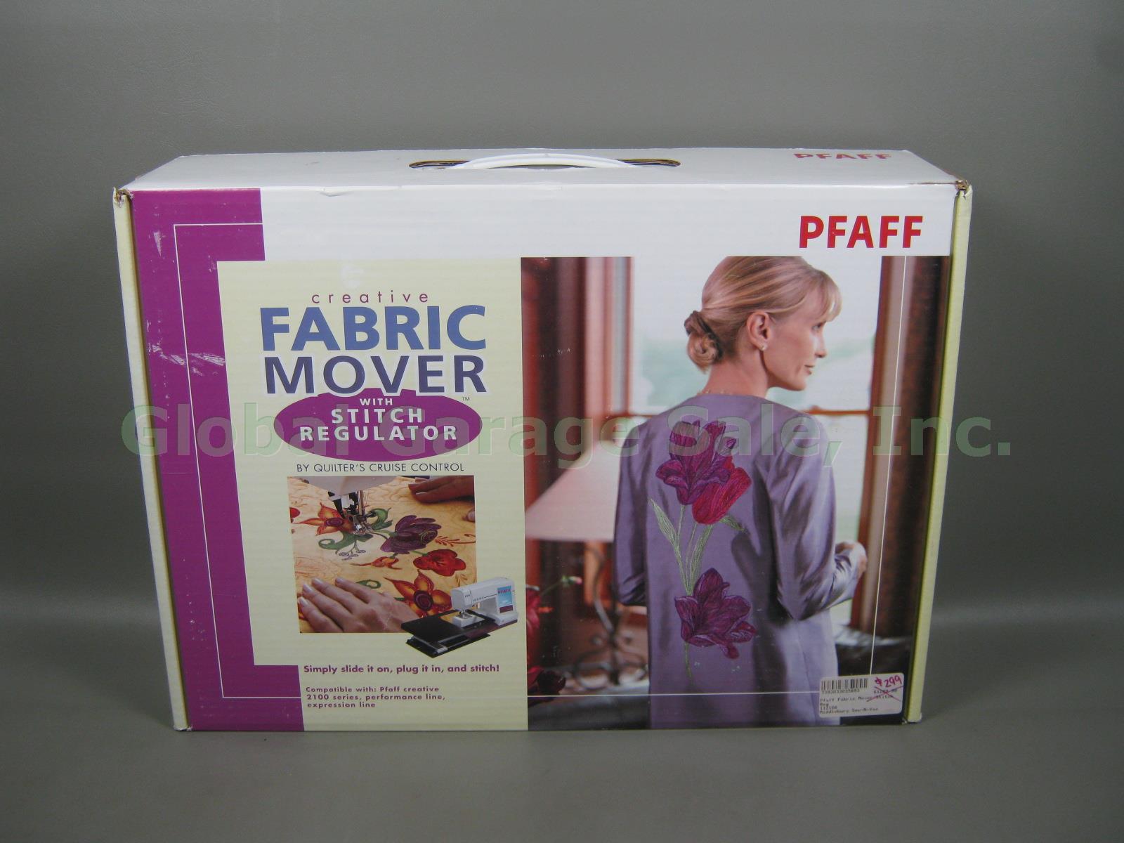 New Pfaff Creative Fabric Mover W/ Stitch Regulator By Quilter