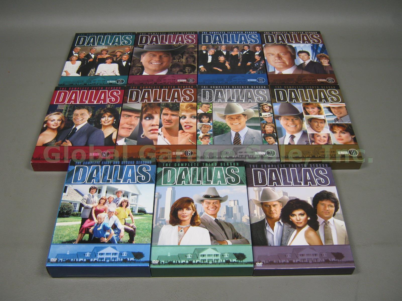 Dallas Almost Complete TV Series DVD Lot Set Seasons 1 2 3 4 5 6 7 8 9 10 11 12