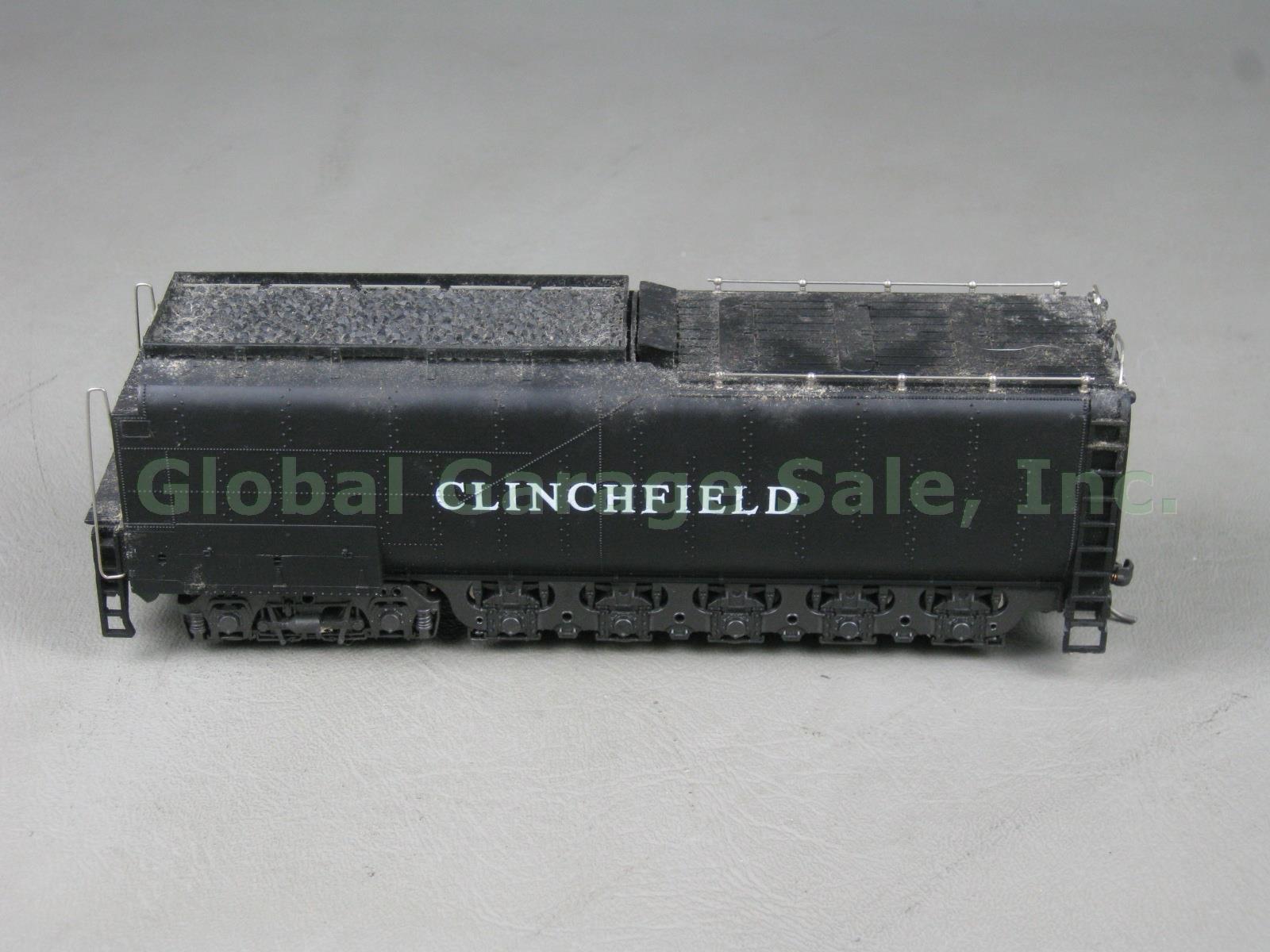 AHM Rivarossi Clinchfield 4-6-6-4 Challenger 672 Train Engine Coal Tender +Kadee 4