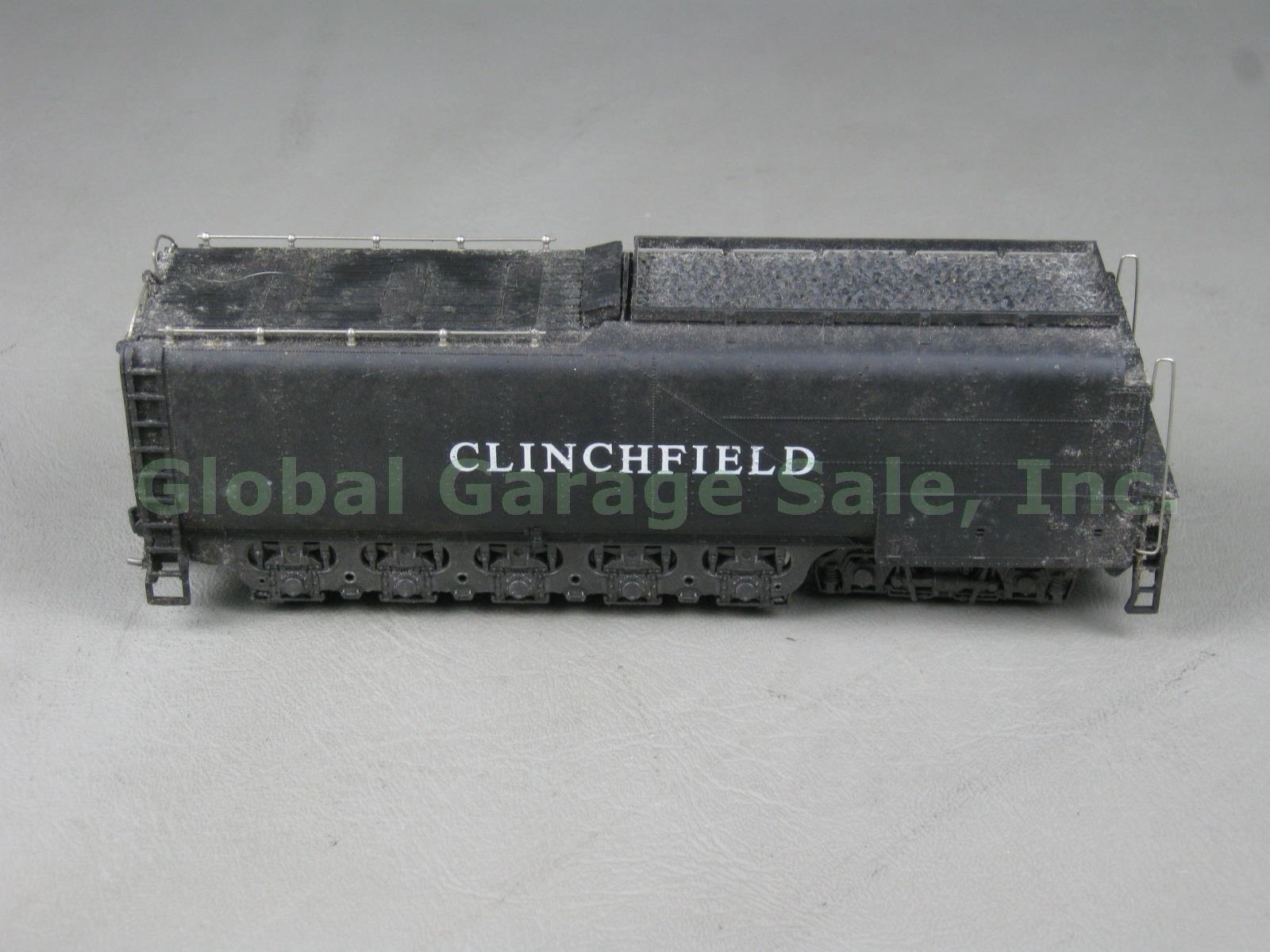 AHM Rivarossi Clinchfield 4-6-6-4 Challenger 672 Train Engine Coal Tender +Kadee 5