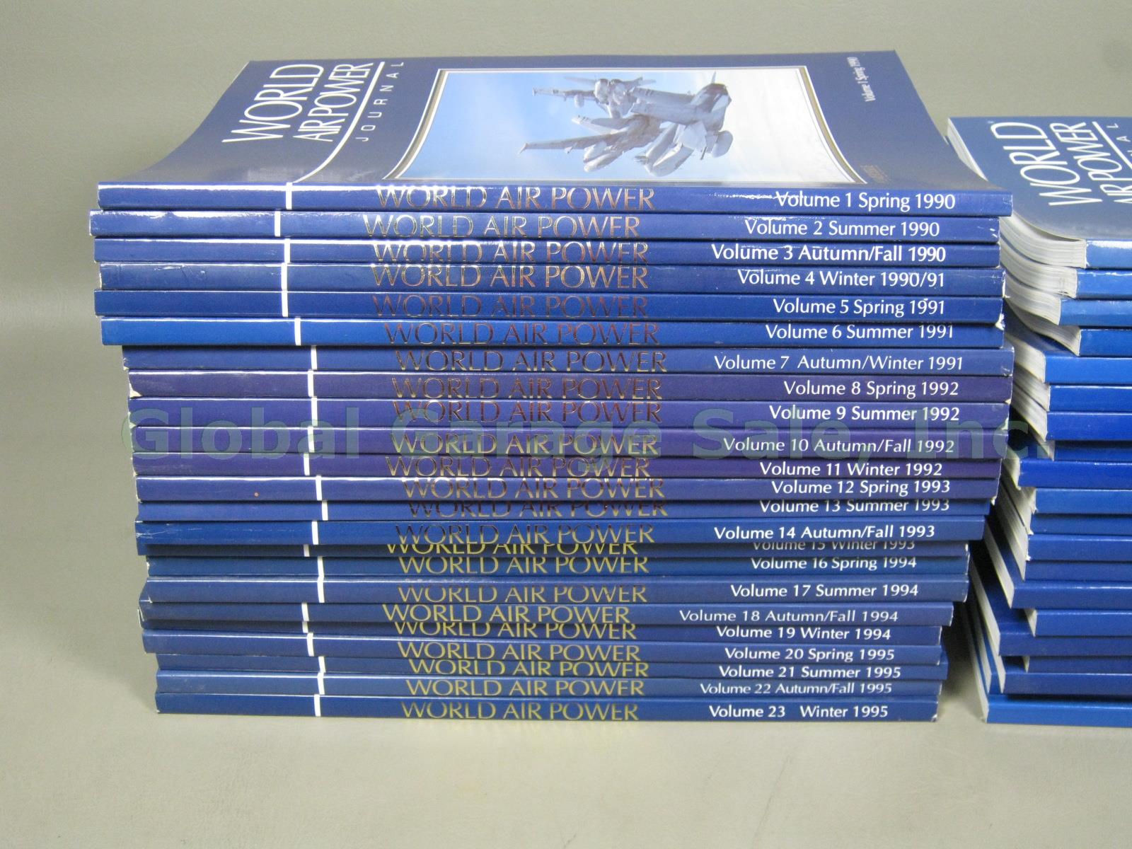 Complete 43 Volume Set World Air Power Journal Collection Lot +Indexes 1990-2000 1