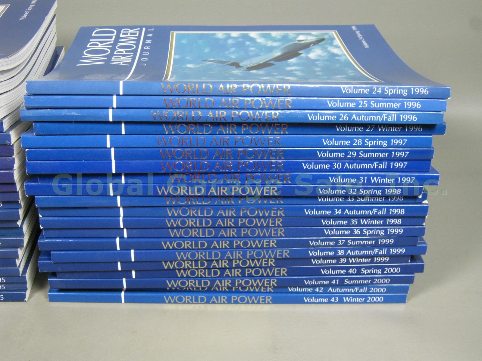 Complete 43 Volume Set World Air Power Journal Collection Lot +Indexes 1990-2000 2