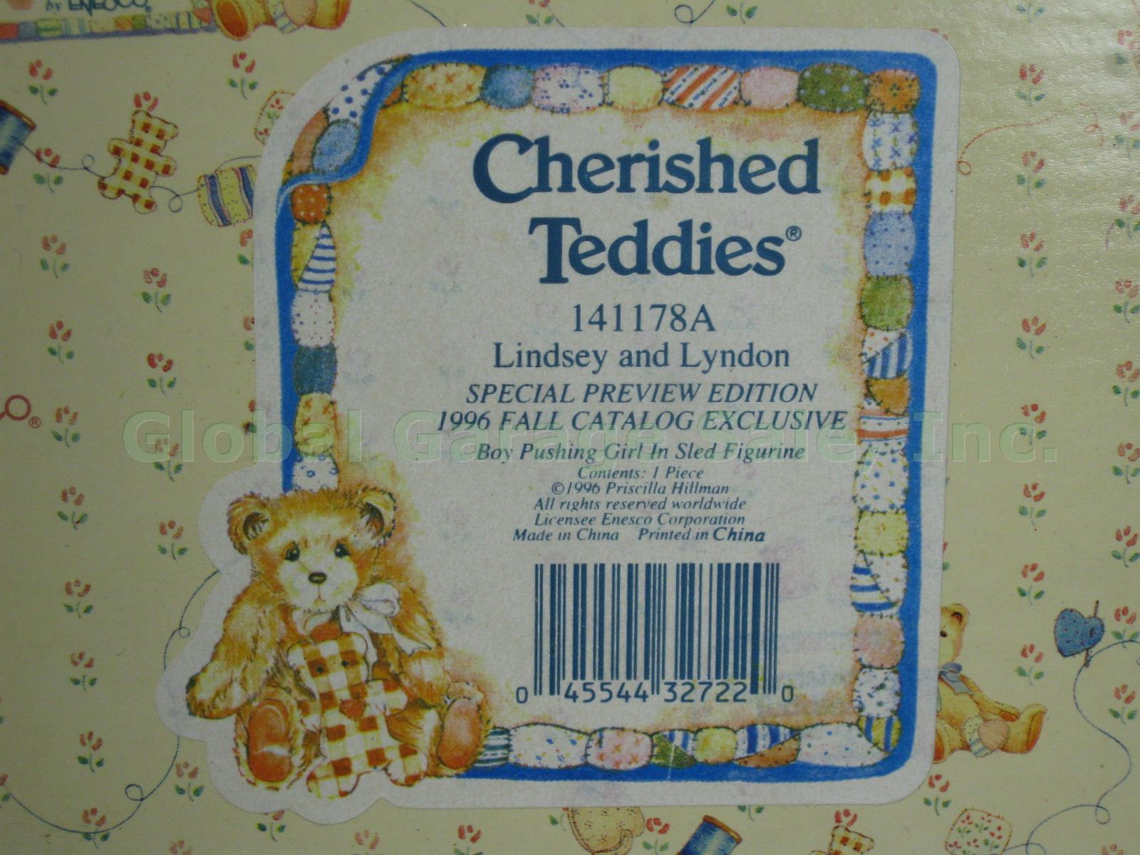 40 MIB Vintage Enesco Cherished Teddies Figurines 1993-1997 Wholesale Lot NR! 21