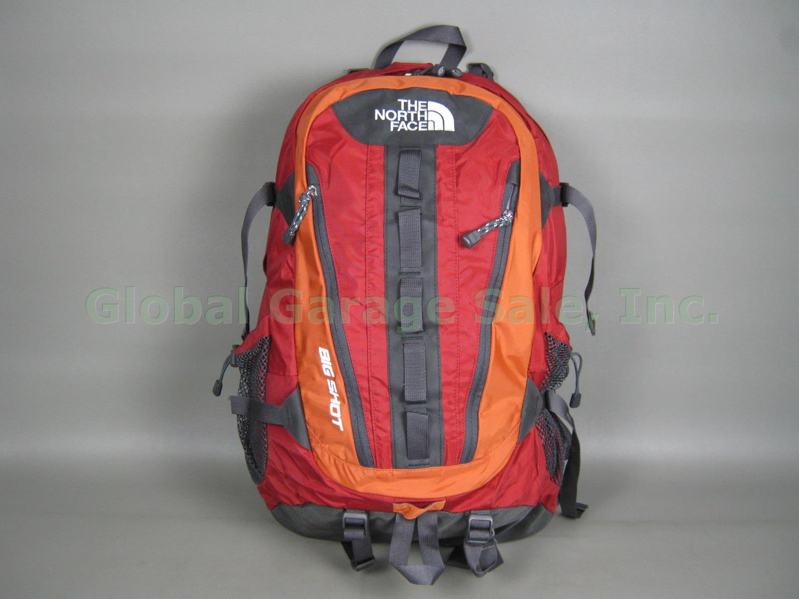NEW NWT The North Face Big Shot Backpack Day Pack Laptop Book Bag Cardinal Red