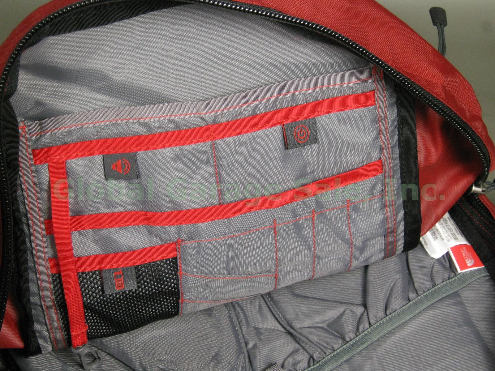 NEW NWT The North Face Big Shot Backpack Day Pack Laptop Book Bag Cardinal Red 7