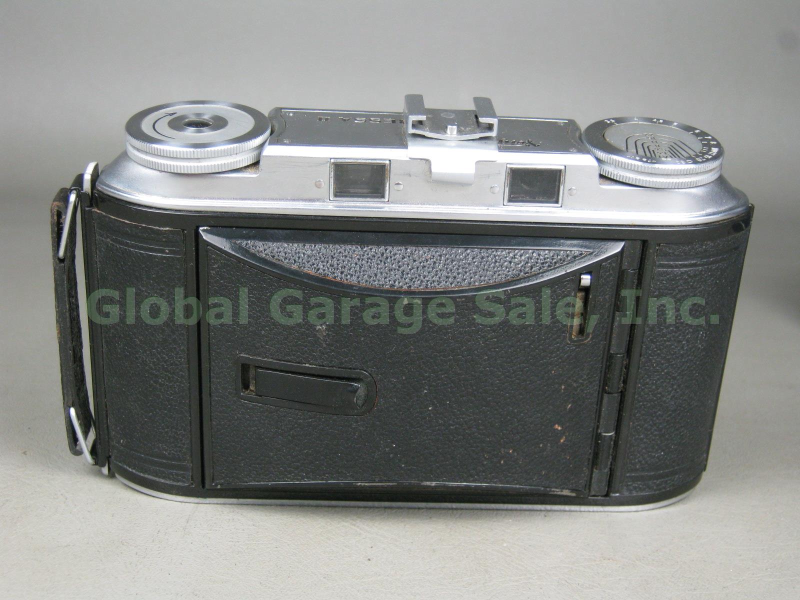 Vintage Voigtlander Bessa II Rangefinder Camera Leather Case Original Box Bundle 10