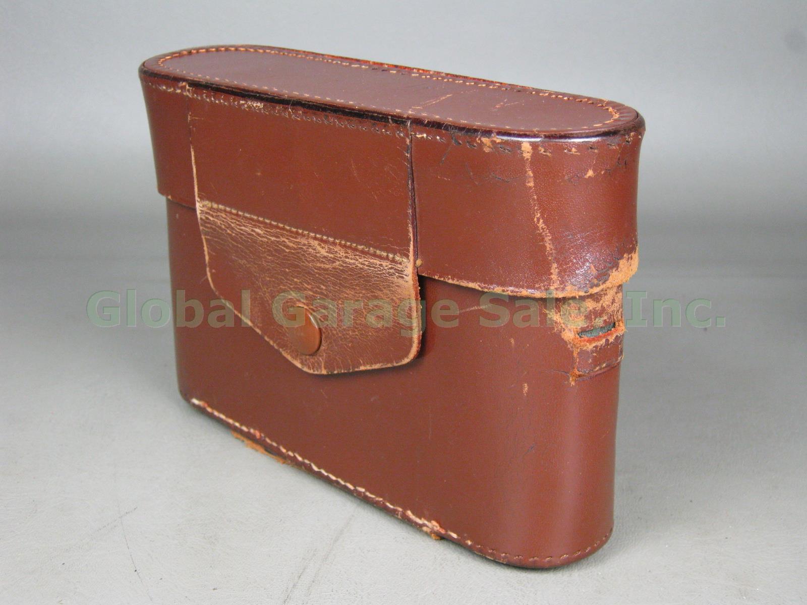 Vintage Voigtlander Bessa II Rangefinder Camera Leather Case Original Box Bundle 12