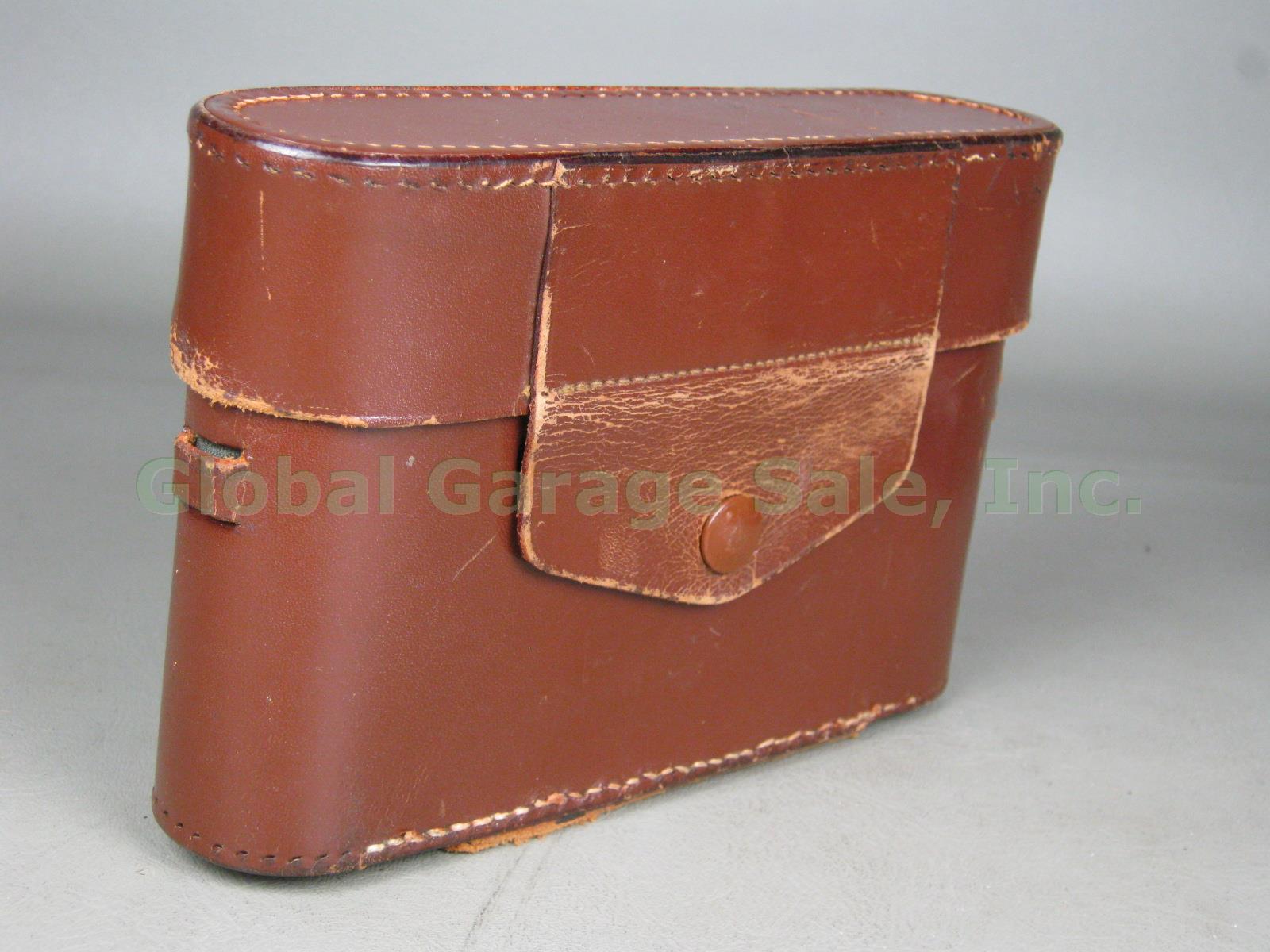 Vintage Voigtlander Bessa II Rangefinder Camera Leather Case Original Box Bundle 13