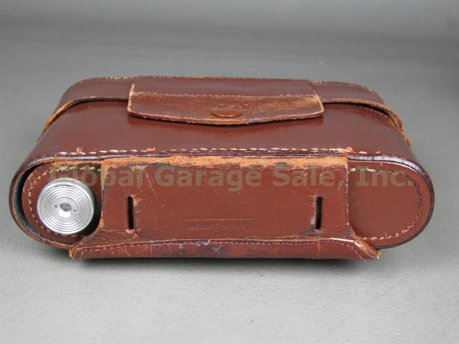 Vintage Voigtlander Bessa II Rangefinder Camera Leather Case Original Box Bundle 14