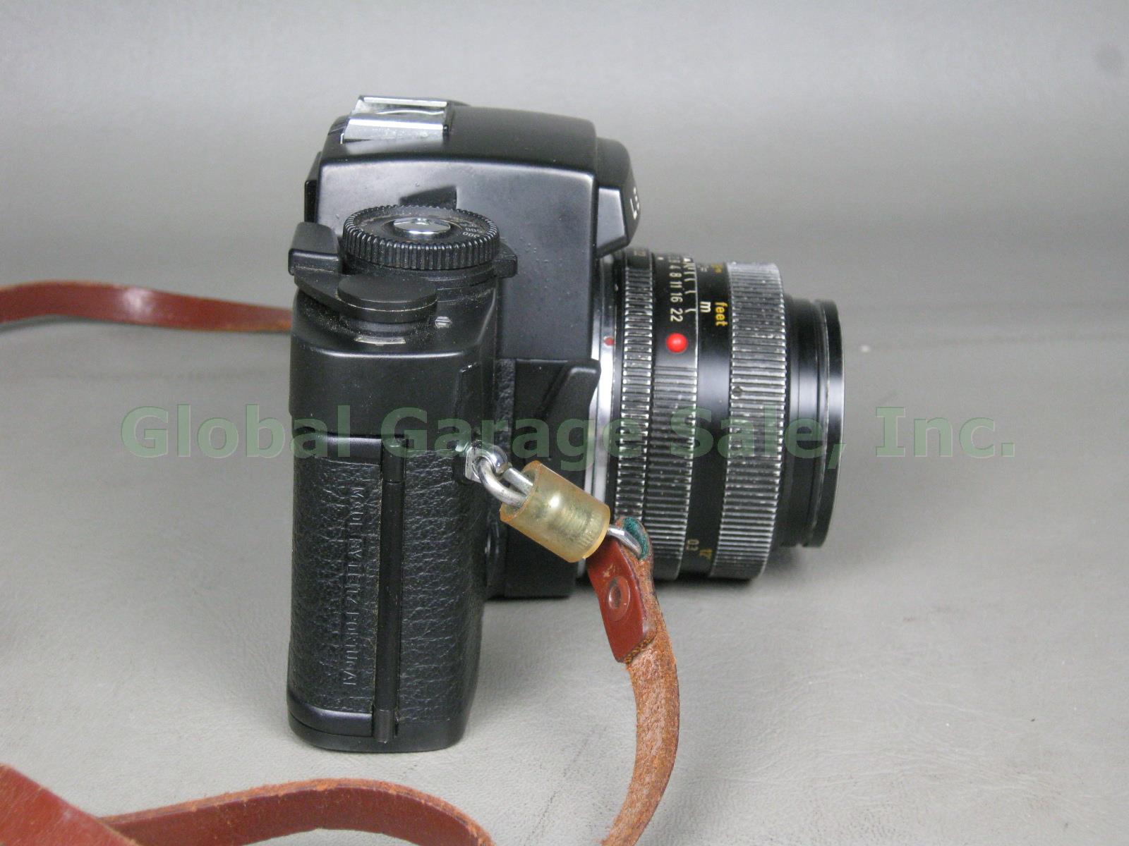 Vintage Leitz Leica R4s Camera Elmarit-R 1:2.8 f/2.8 35mm Lens Manuals Bundle NR 2