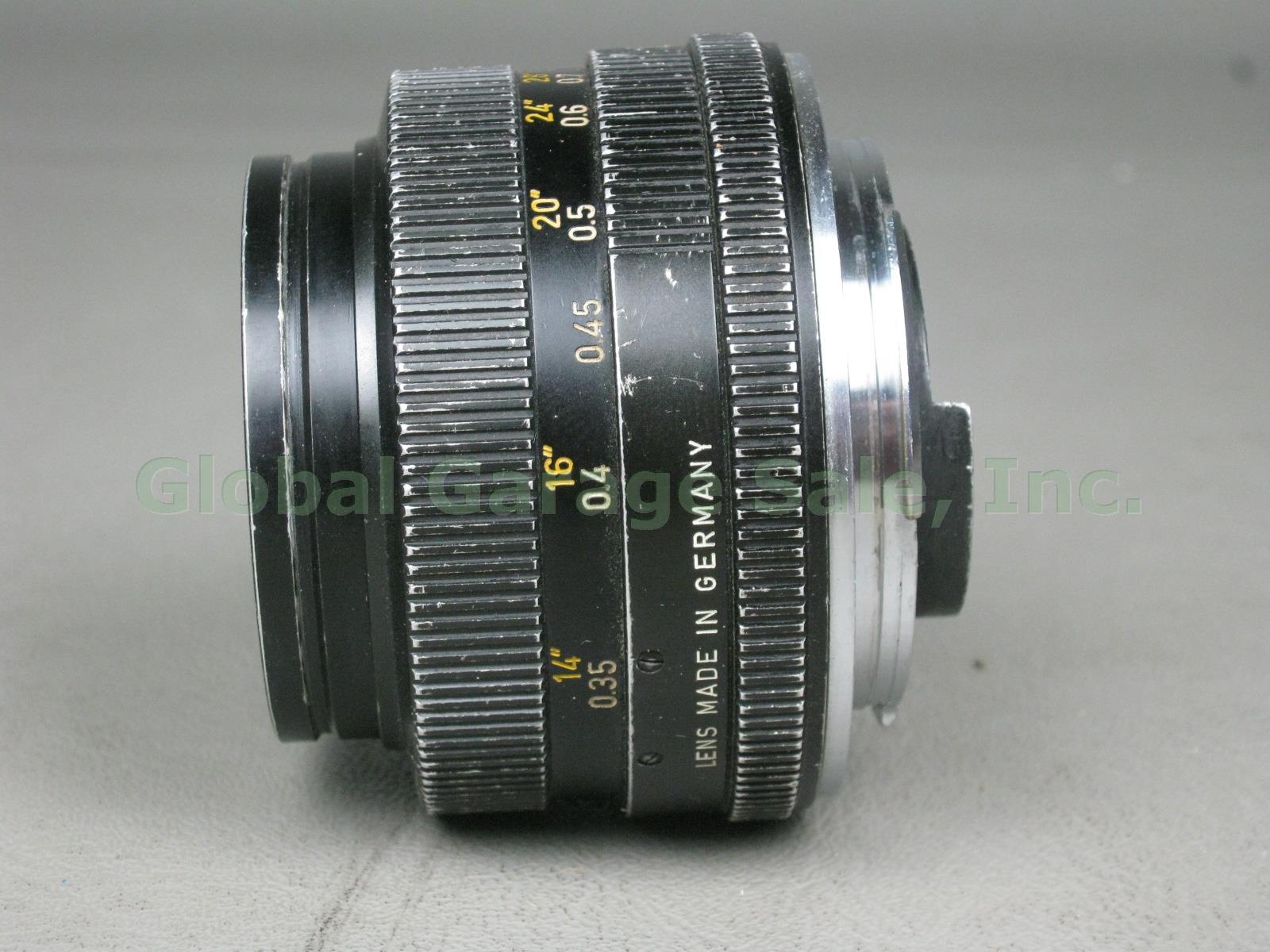 Vintage Leitz Leica R4s Camera Elmarit-R 1:2.8 f/2.8 35mm Lens Manuals Bundle NR 13